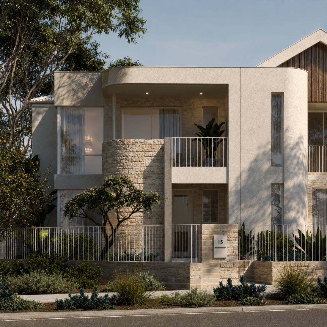 Lot 1 elevation — Belvedere Mindarie