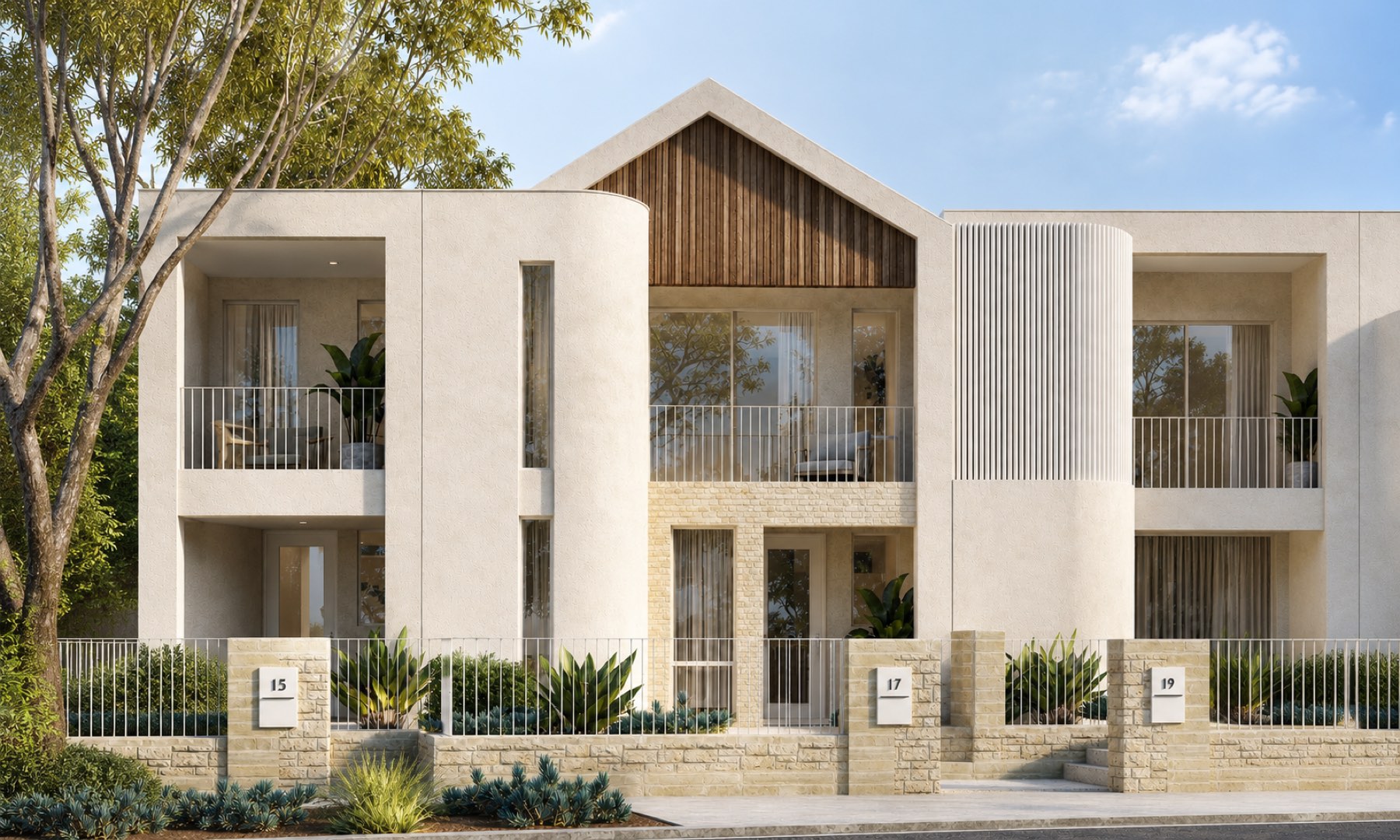 Lot 2 elevation — Belvedere Mindarie