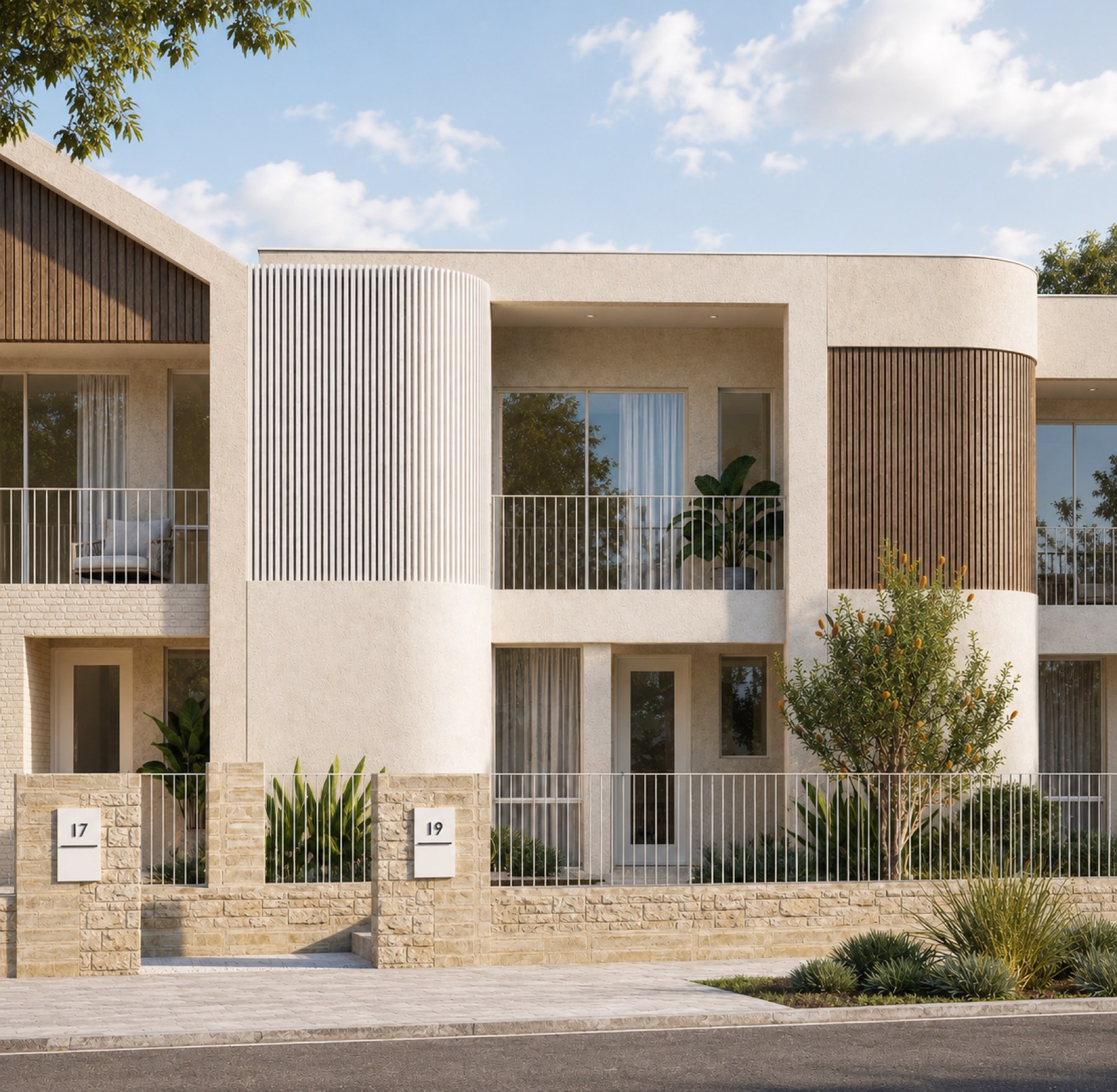 Lot 3 elevation — Belvedere Mindarie
