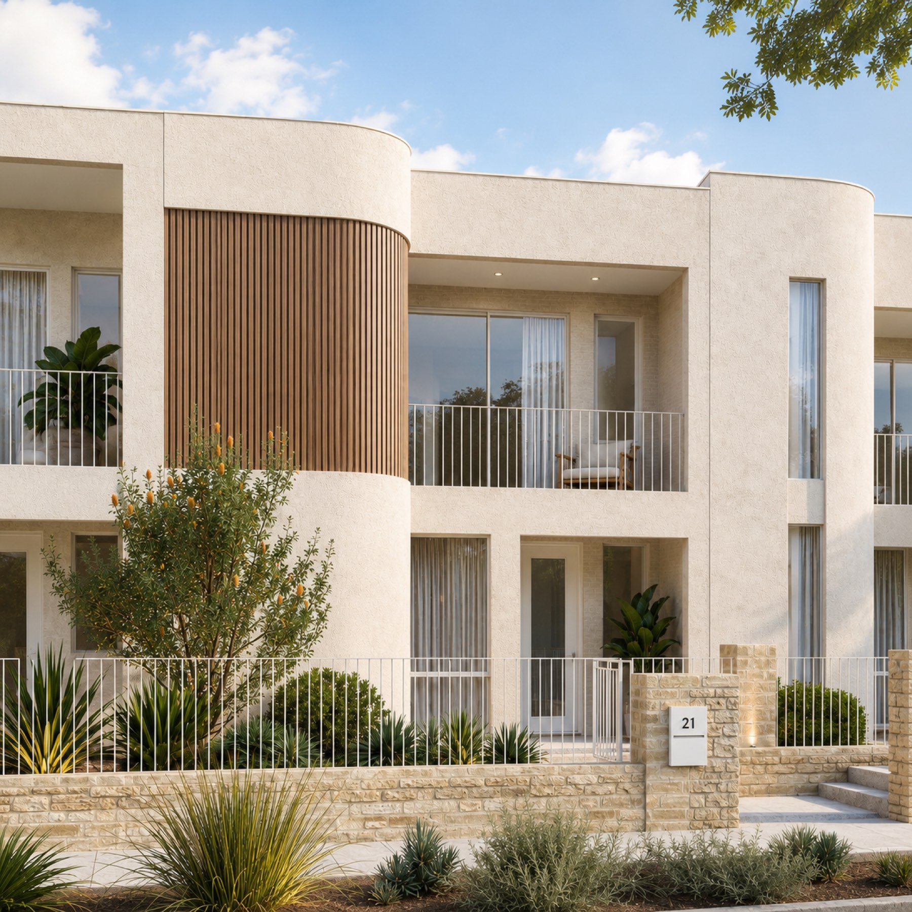 Lot 4 elevation — Belvedere Mindarie