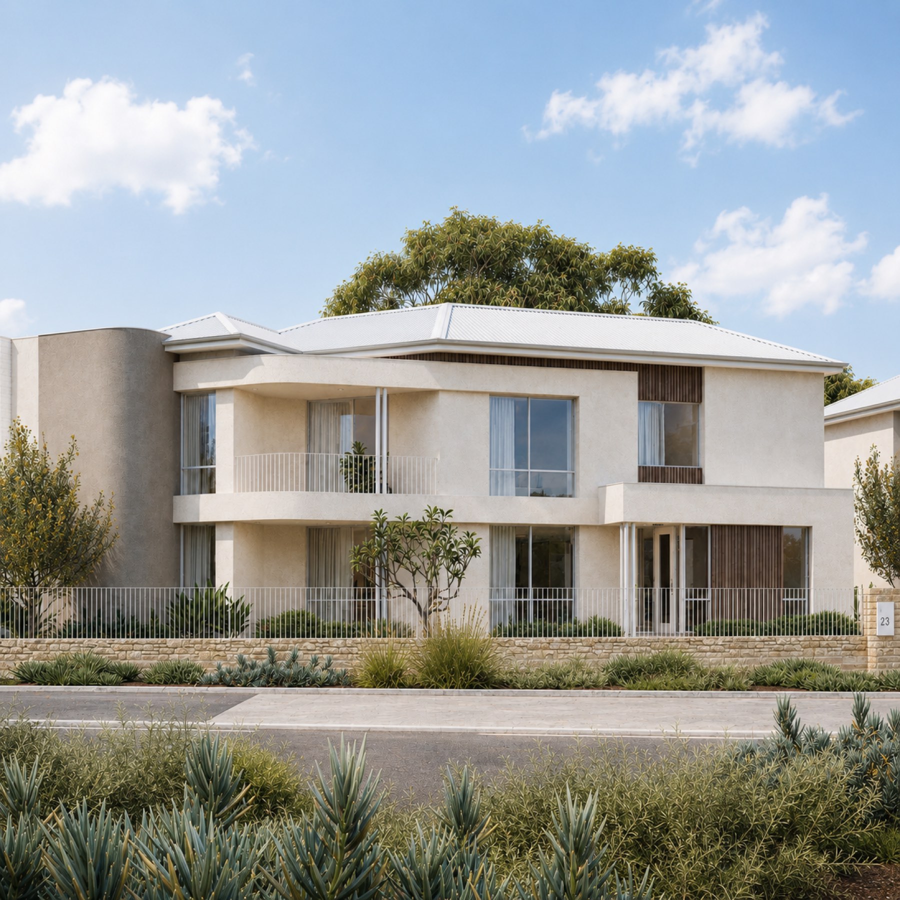 Lot 6 elevation — Belvedere Mindarie