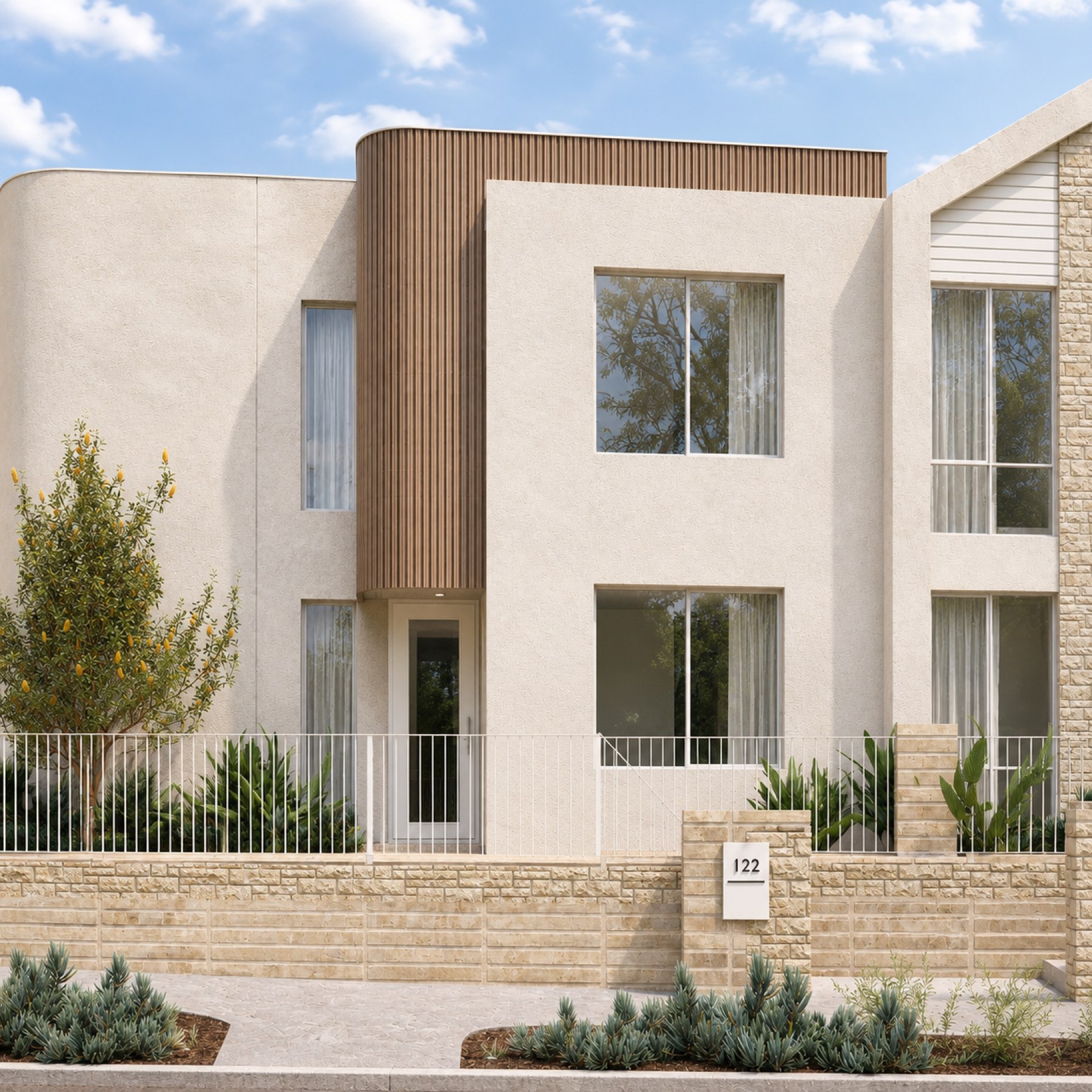 Lot 8 elevation — Belvedere Mindarie