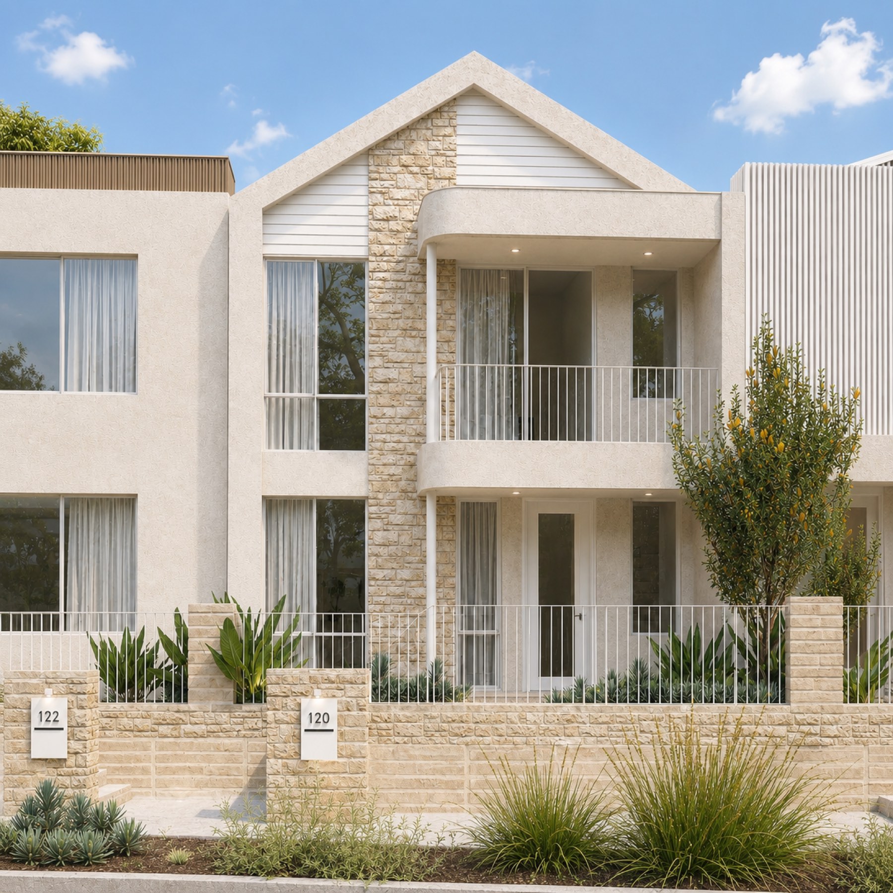 Lot 9 elevation — Belvedere Mindarie